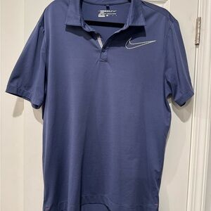 Nike Golf Dry Fit Men's Blue Polo Shirt